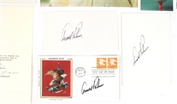GOLF AUTOGRAPHS - WATSON, CRENSHAW, & PALMER