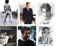 ACTOR AUTOGRAPHS - EVANS, WAHLBERG, BALE, & DAMON