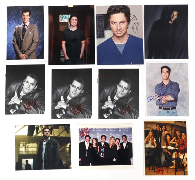 ACTOR AUTOGRAPHS - LEBLANC, SCHWIMMER, BRAFF, & COOPER