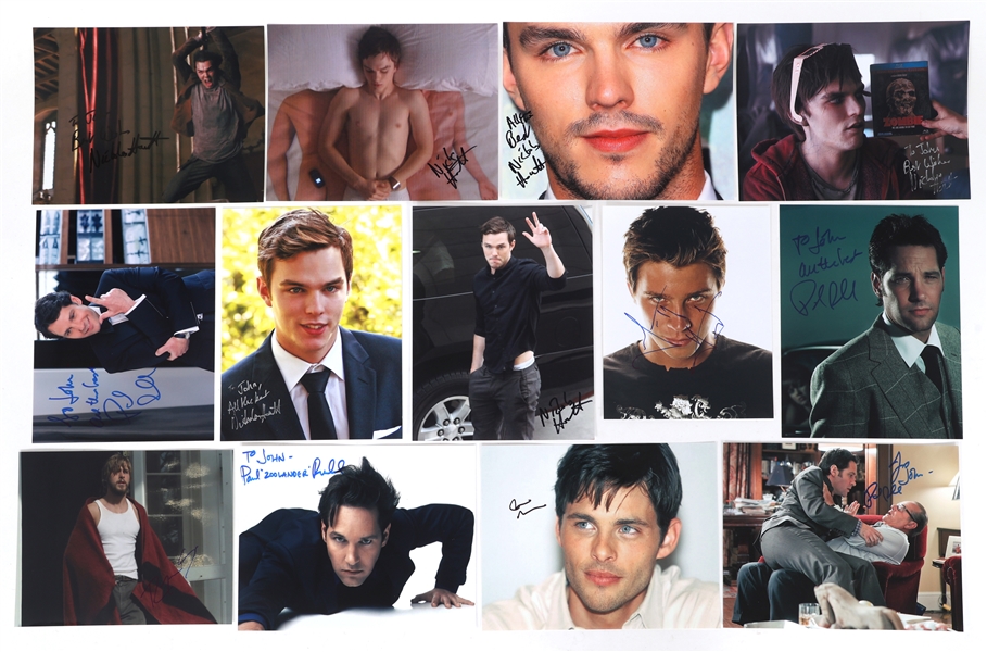 ACTOR AUTOGRAPHS - GOSLING, RUDD, MARSDEN
