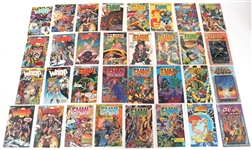 1 FIRST COMICS-MARS,AMERICAN FLAGG,LONE WOLF AND CLUB