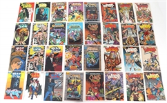 1 FIRST COMICS-MARS,AMERICAN FLAGG,LONE WOLF AND CLUB