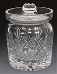 WATERFORD CRYSTAL LISMORE BISCUIT JAR WITH LID