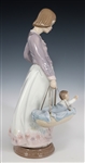 LLADRO OFF WE GO PORCELAIN FIGURINE 5874
