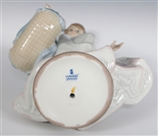 LLADRO OFF WE GO PORCELAIN FIGURINE 5874