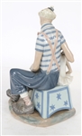 LLADRO PORCELAIN CLOWN & GIRL 5052 FIGURINE 