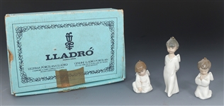 LLADRO PORCELAIN ANGEL FIGURINES 