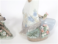 LLADRO PORCELAIN FIGURINES 7604, 7607, & 5376
