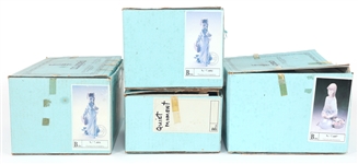LLADRO PORCELAIN FIGURINES 7604, 7607, & 5376