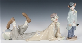 LLADRO CLOWN & CIRCUS SAM PORCELAIN FIGURINES