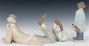 LLADRO CLOWN & CIRCUS SAM PORCELAIN FIGURINES
