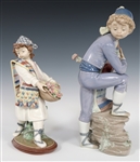 LLADRO VALENCIA PORCELAIN FIGURINES 