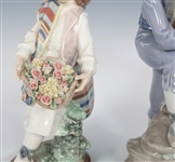 LLADRO VALENCIA PORCELAIN FIGURINES 