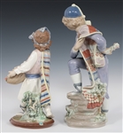 LLADRO VALENCIA PORCELAIN FIGURINES 