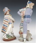 LLADRO VALENCIA PORCELAIN FIGURINES 