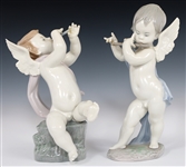LLADRO ANGELS & MADONNA PORCELAIN FIGURINES