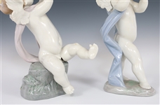 LLADRO ANGELS & MADONNA PORCELAIN FIGURINES