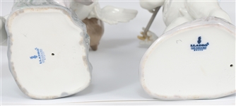 LLADRO ANGELS & MADONNA PORCELAIN FIGURINES