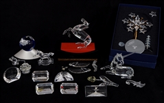 SWAROVSKI CRYSTAL FIGURINES, PLAQUES, & MORE