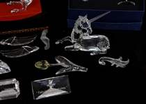 SWAROVSKI CRYSTAL FIGURINES, PLAQUES, & MORE