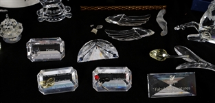 SWAROVSKI CRYSTAL FIGURINES, PLAQUES, & MORE