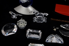 SWAROVSKI CRYSTAL FIGURINES, PLAQUES, & MORE