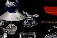 SWAROVSKI CRYSTAL FIGURINES, PLAQUES, & MORE