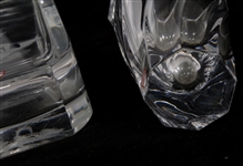 OREFORS MARQUIS WATERFORD & MORE CRYSTAL VASES, STATUES