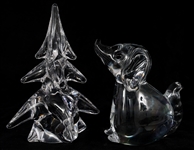 OREFORS MARQUIS WATERFORD & MORE CRYSTAL VASES, STATUES