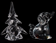 OREFORS MARQUIS WATERFORD & MORE CRYSTAL VASES, STATUES