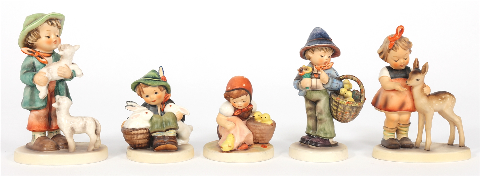 GOEBEL HUMMEL TMK-6 PORCELAIN FIGURINES 