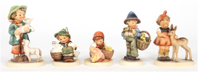 GOEBEL HUMMEL TMK-6 PORCELAIN FIGURINES 