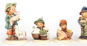 GOEBEL HUMMEL TMK-6 PORCELAIN FIGURINES 