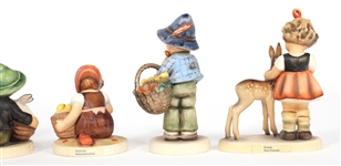 GOEBEL HUMMEL TMK-6 PORCELAIN FIGURINES 