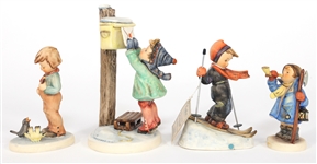 GOEBEL HUMMEL TMK-6 PORCELAIN FIGURINES 