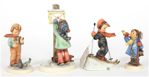 GOEBEL HUMMEL TMK-6 PORCELAIN FIGURINES 