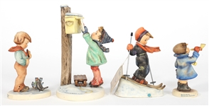 GOEBEL HUMMEL TMK-6 PORCELAIN FIGURINES 