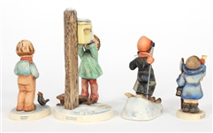 GOEBEL HUMMEL TMK-6 PORCELAIN FIGURINES 