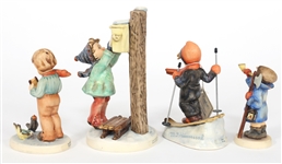 GOEBEL HUMMEL TMK-6 PORCELAIN FIGURINES 