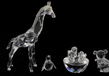 SWAROVSKI CRYSTAL ANIMAL FIGURINES