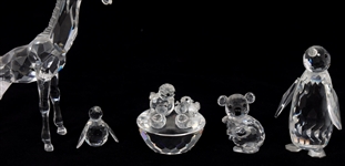 SWAROVSKI CRYSTAL ANIMAL FIGURINES