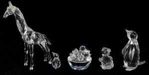SWAROVSKI CRYSTAL ANIMAL FIGURINES