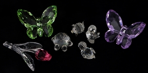 SWAROVSKI CRYSTAL NATURE FIGURINES 