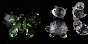 SWAROVSKI CRYSTAL NATURE FIGURINES 