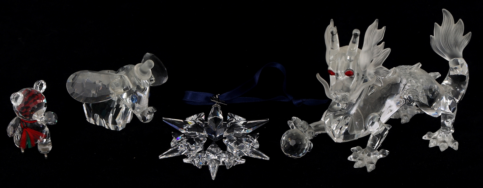 SWAROVSKI CRYSTAL FIGURINES & ORNAMENT