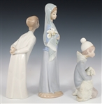 LLADRO PORCELAIN FIGURINES 4510, 4650, 4676 & 4899