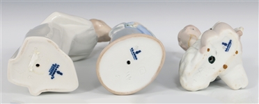 LLADRO PORCELAIN FIGURINES 4510, 4650, 4676 & 4899