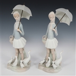 LLADRO PORCELAIN FIGURINES 4510, 4650, 4676 & 4899