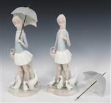 LLADRO PORCELAIN FIGURINES 4510, 4650, 4676 & 4899