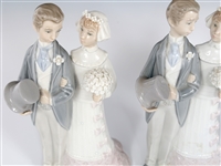 LLADRO WEDDING DAY PORCELAIN FIGURINES 4808